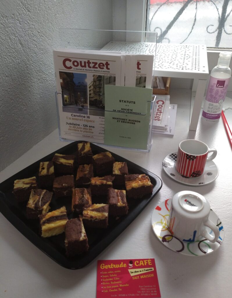 Petite pause café gourmand avec le Coutzet, le journal du quartier