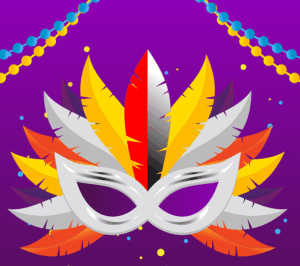 Msque brésillien pour le carnaval